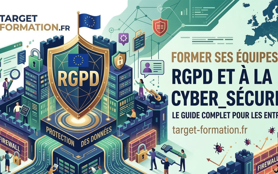 Former ses équipes au RGPD et à la cybersécurité : le guide complet pour les entreprises